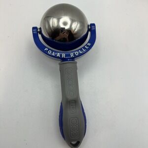 GoFit Polar Roller Blue/Gray Freezable/ Chilling Muscle Massager Ball W/ Handle